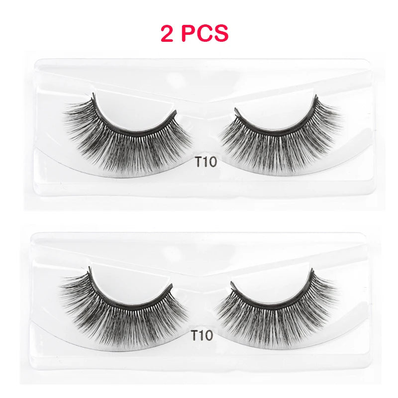 Magnetic 3D Mink Eyelashes with Eyeliner