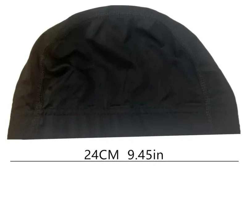 Black Dome Wig Caps (2-Pack)