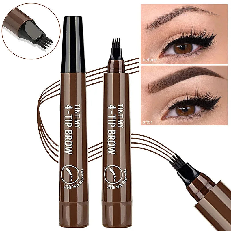4-Point Eyebrow Pencil – Long-Lasting Waterproof
