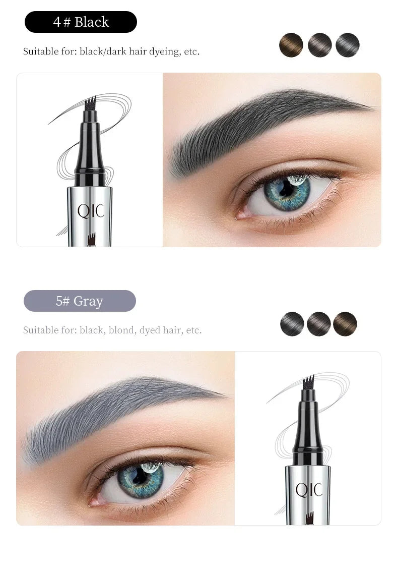 4-Fork Eyebrow Tattoo Pen