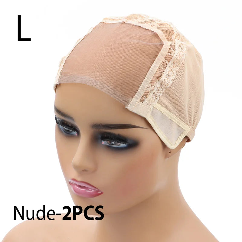 Adjustable Lace Front Wig Cap for DIY Installs