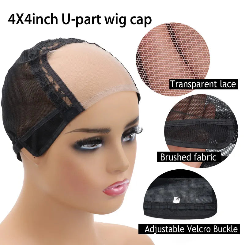 Adjustable Lace Front Wig Cap for DIY Installs