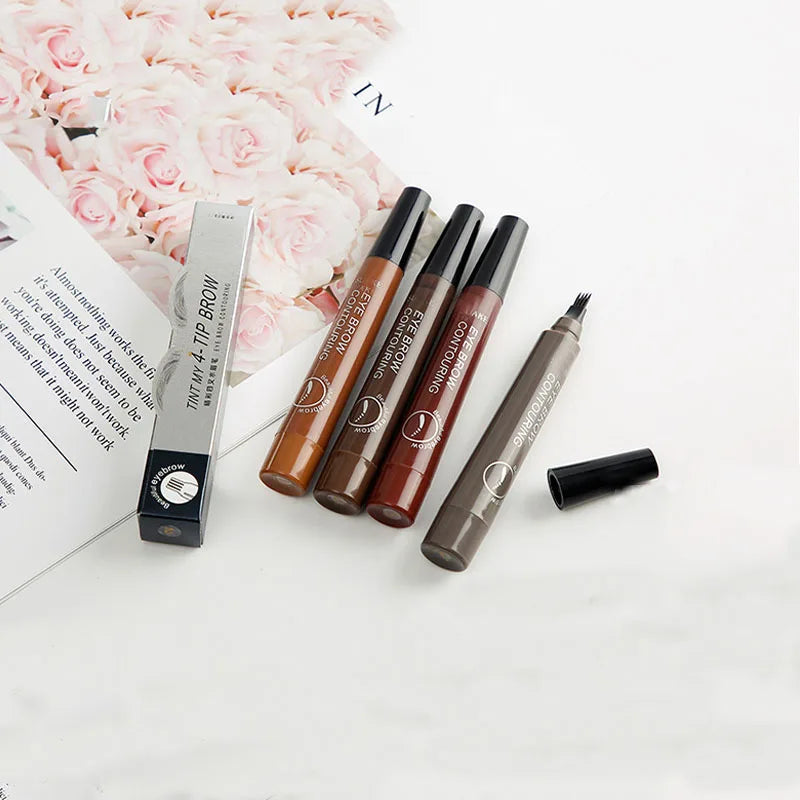 4-Point Eyebrow Pencil – Long-Lasting Waterproof