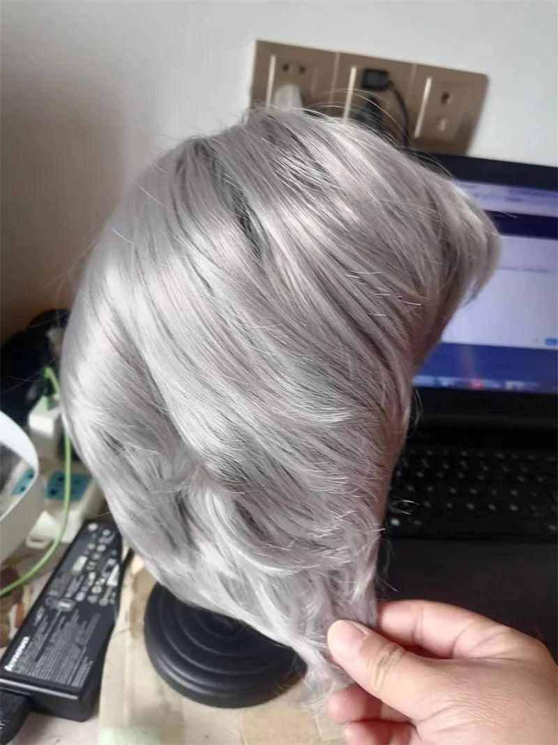 Silver Fox Vibes Wig