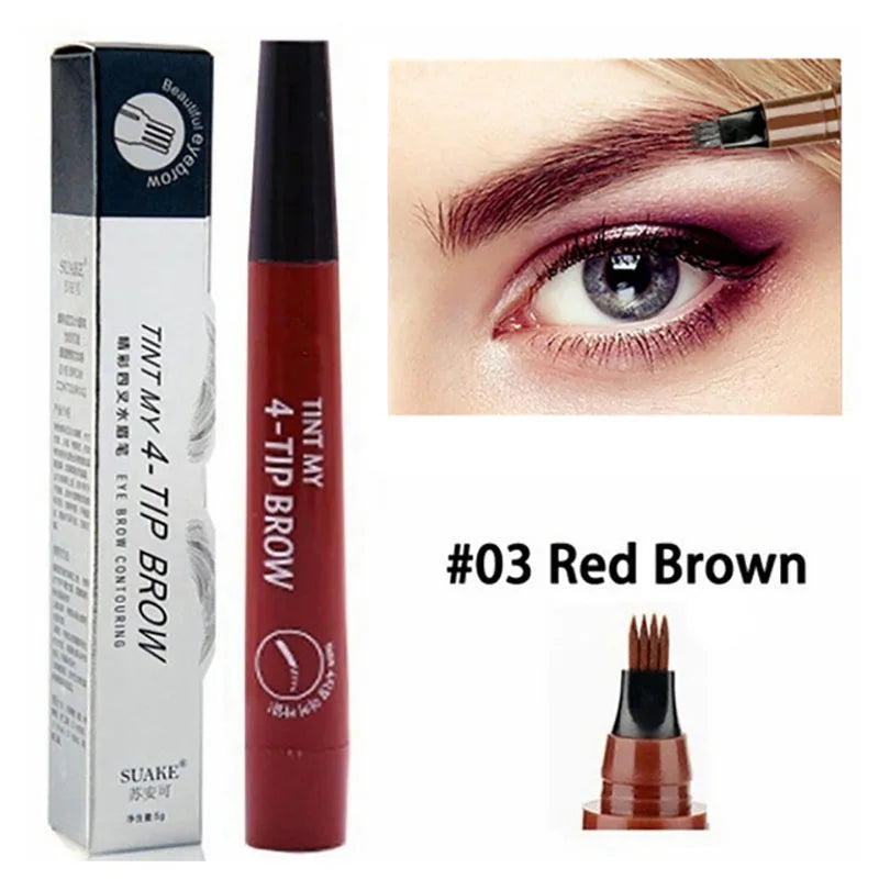 4-Point Eyebrow Pencil – Long-Lasting Waterproof