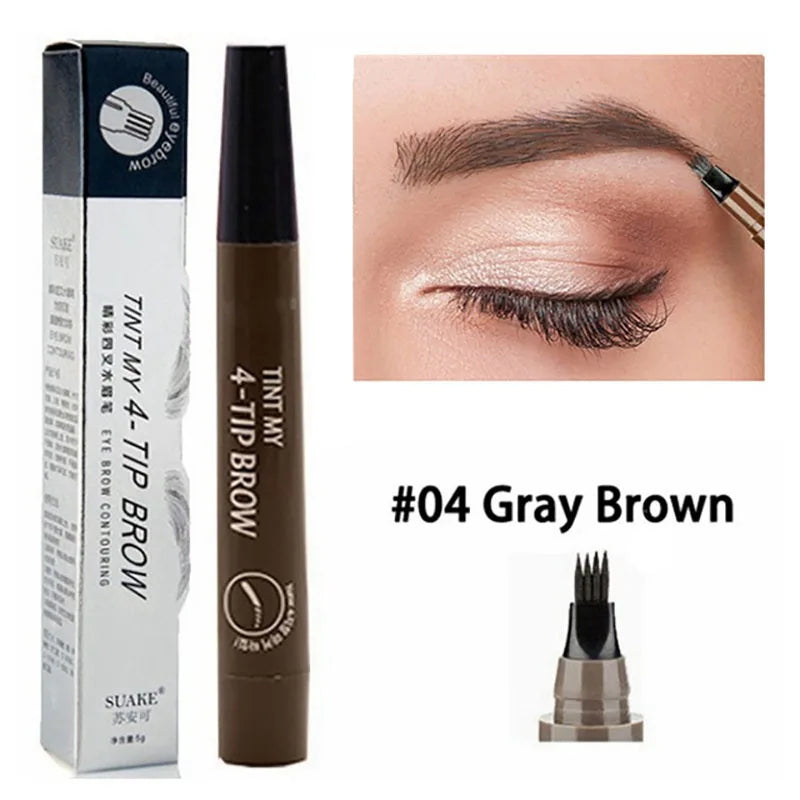 4-Point Eyebrow Pencil – Long-Lasting Waterproof