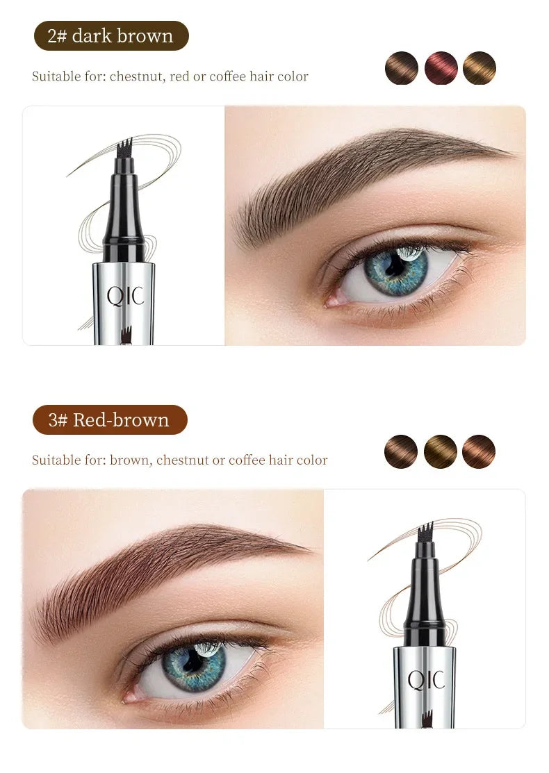 4-Fork Eyebrow Tattoo Pen