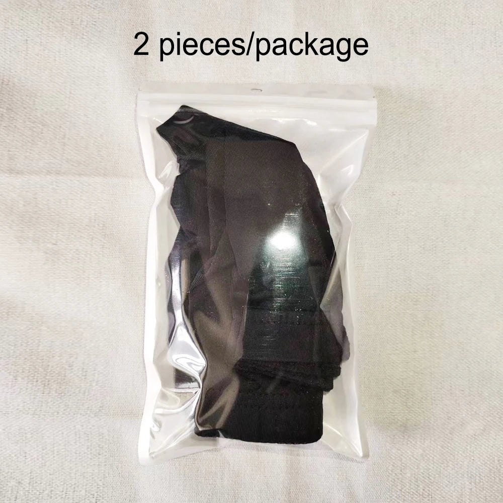 Black Dome Wig Caps (2-Pack)