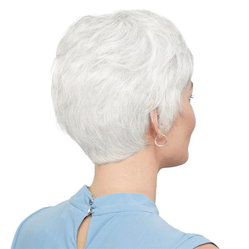Silver Fox Vibes Wig