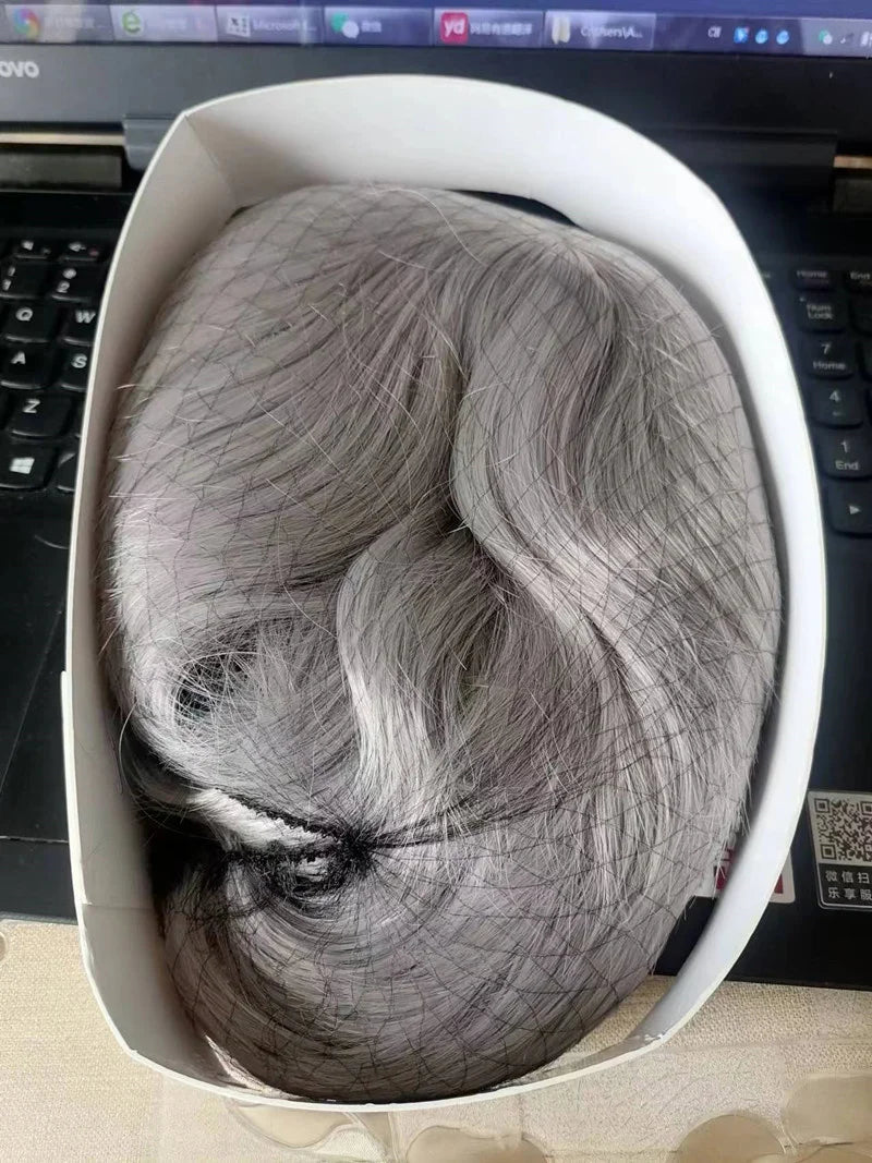 Silver Fox Vibes Wig