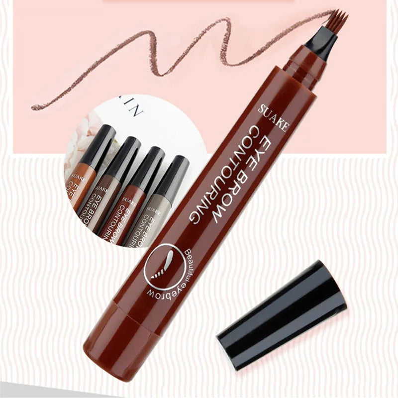 4-Point Eyebrow Pencil – Long-Lasting Waterproof
