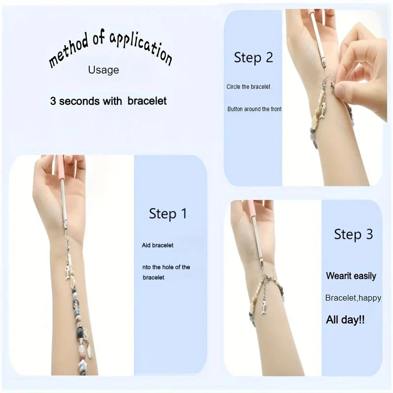 Bracelet Fastener Helper Tool