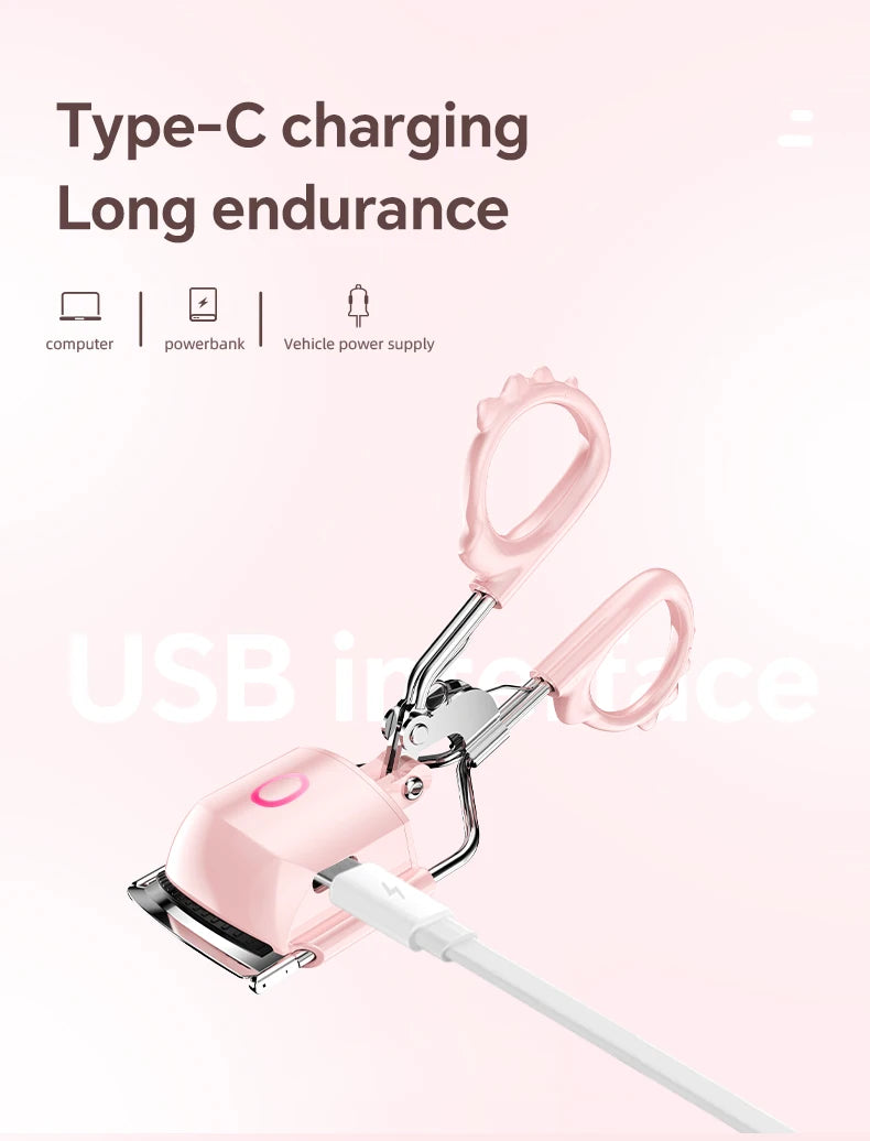 Heated Eyelash Curler – Quick & Easy