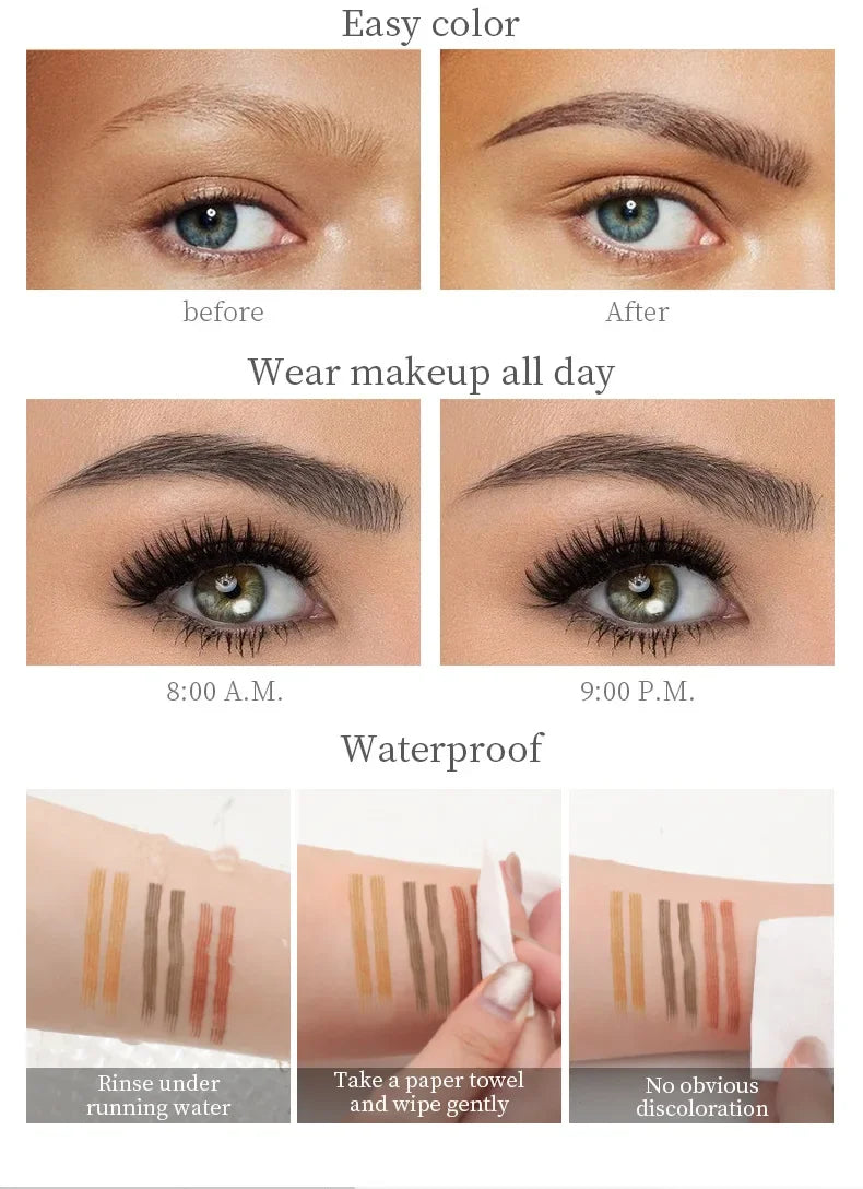 4-Fork Eyebrow Tattoo Pen