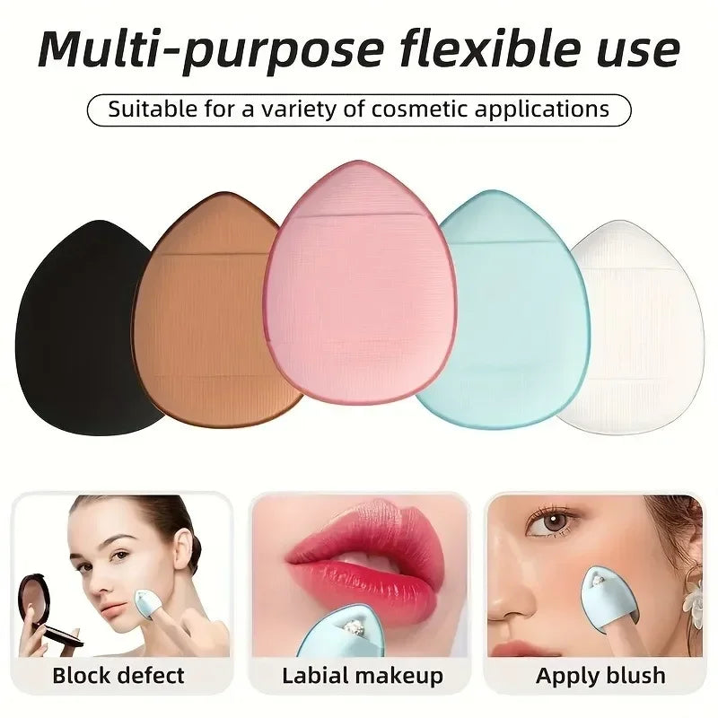 Mini Finger Puff Foundation Sponges (5/10 Pack)