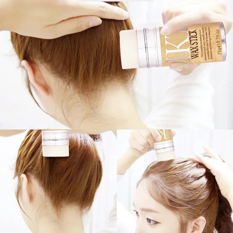 Long-Lasting Hair Wax Stick – Waterproof & Portable