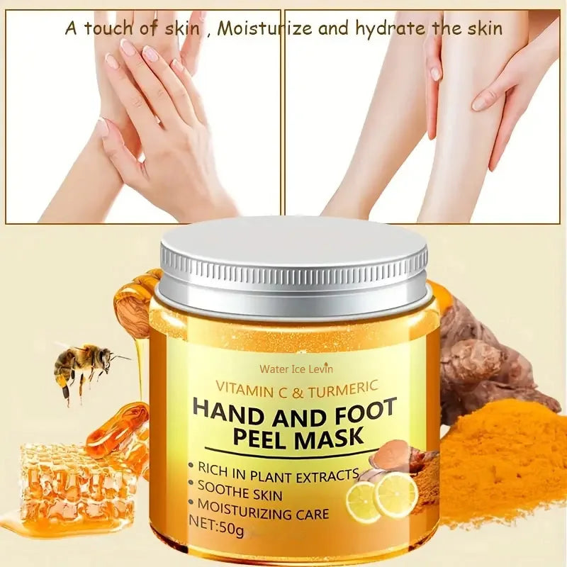 Vitamin C & Turmeric Hand Wax Mask