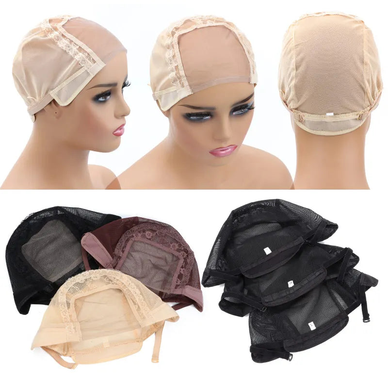 Adjustable Lace Front Wig Cap for DIY Installs