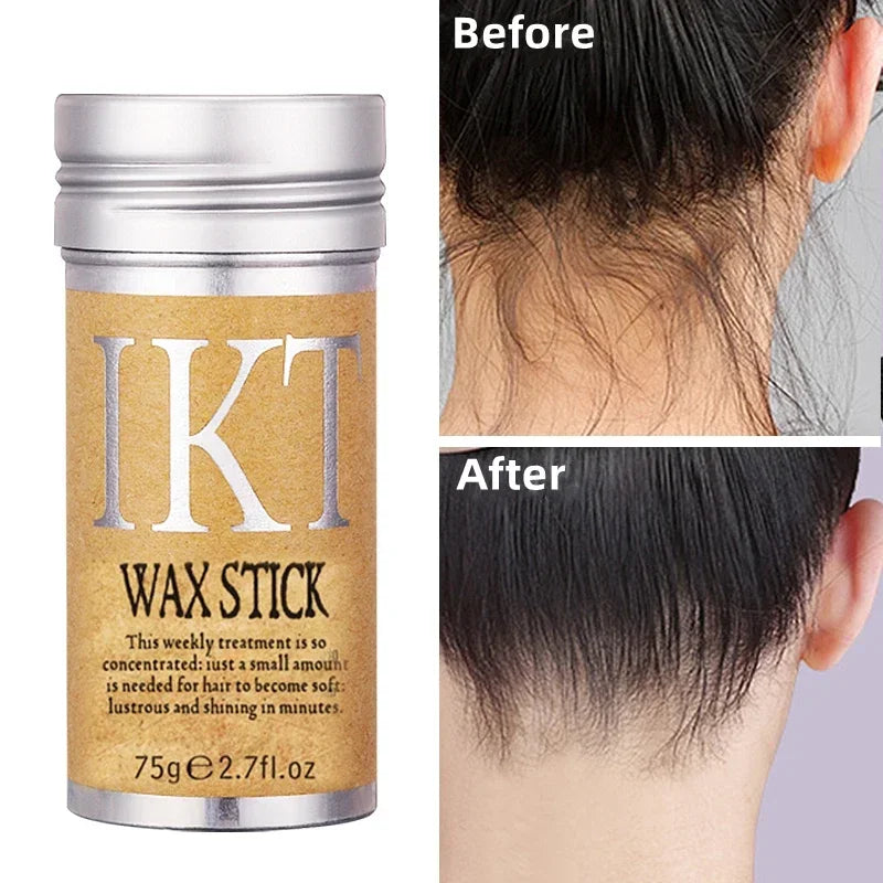 Long-Lasting Hair Wax Stick – Waterproof & Portable