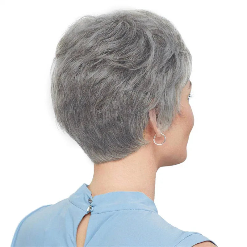 Silver Fox Vibes Wig