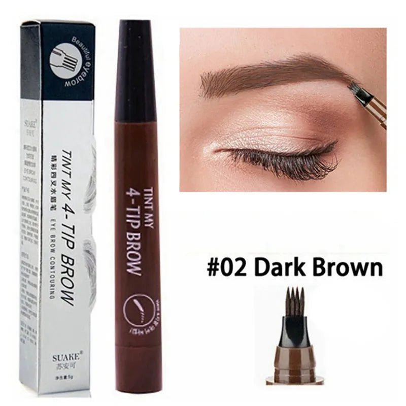 4-Point Eyebrow Pencil – Long-Lasting Waterproof