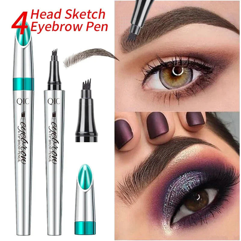4-Fork Eyebrow Tattoo Pen