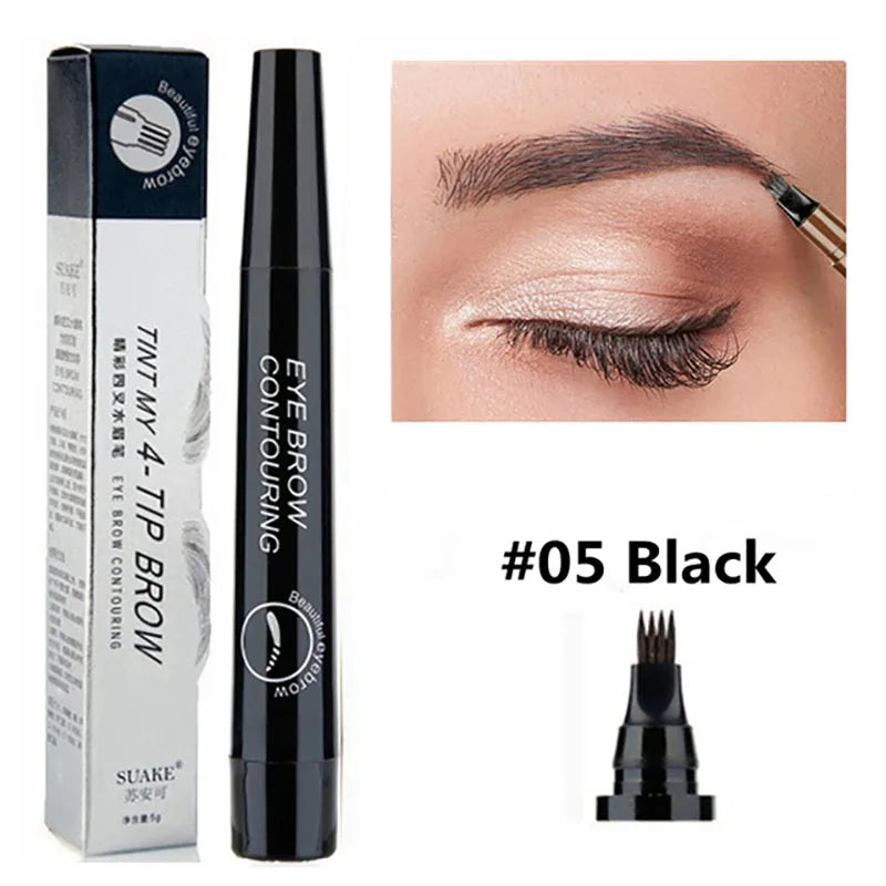 4-Point Eyebrow Pencil – Long-Lasting Waterproof