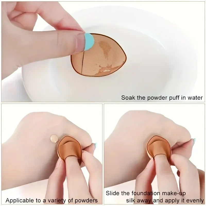 Mini Finger Puff Foundation Sponges (5/10 Pack)