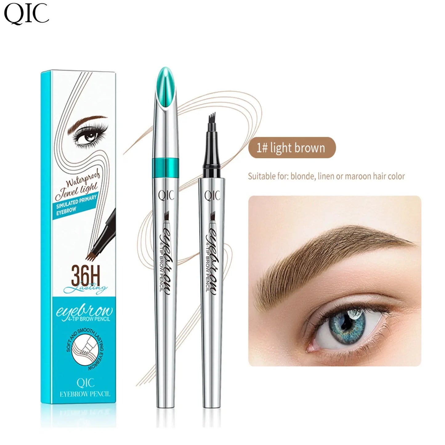 4-Fork Eyebrow Tattoo Pen