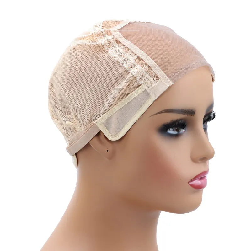 Adjustable Lace Front Wig Cap for DIY Installs