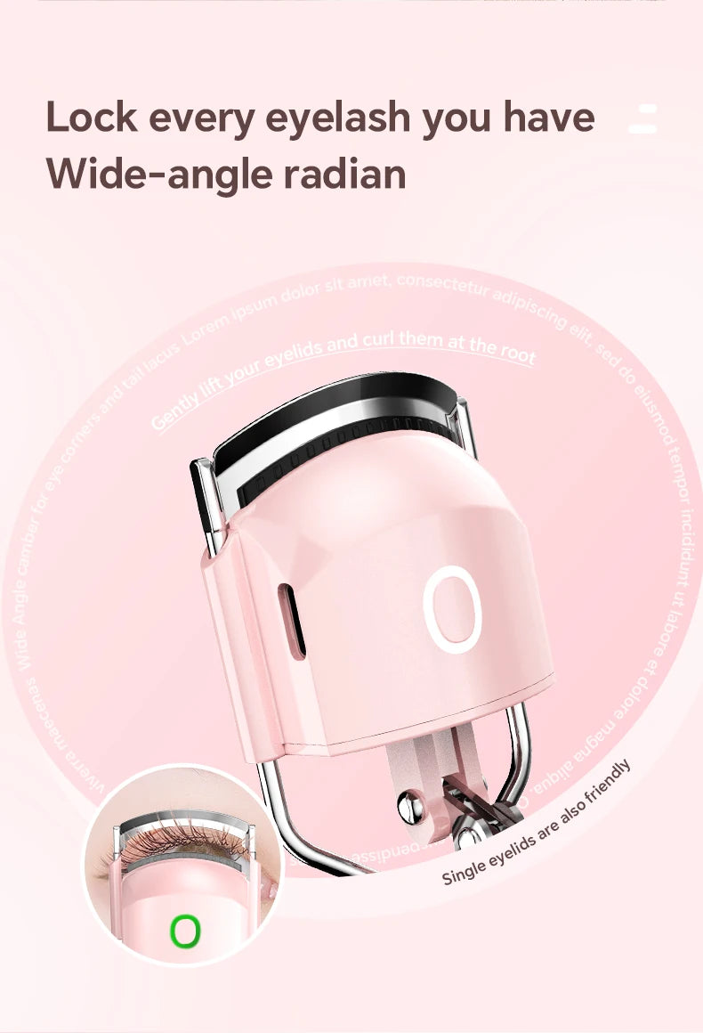Heated Eyelash Curler – Quick & Easy