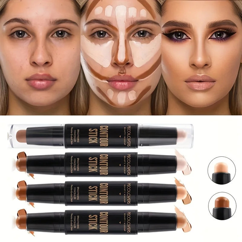 Face Concealer Contour Stick & Bronzer Duo