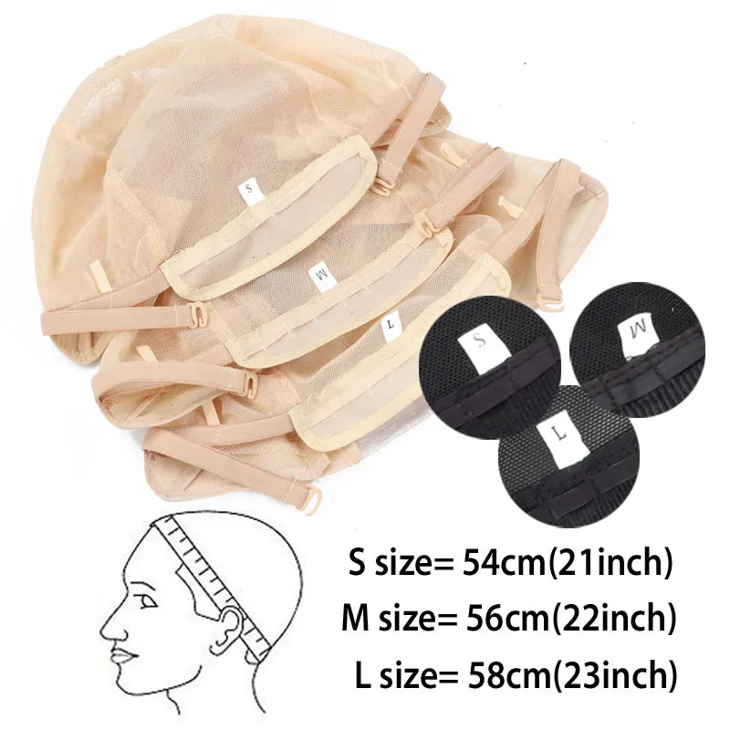 Adjustable Lace Front Wig Cap for DIY Installs