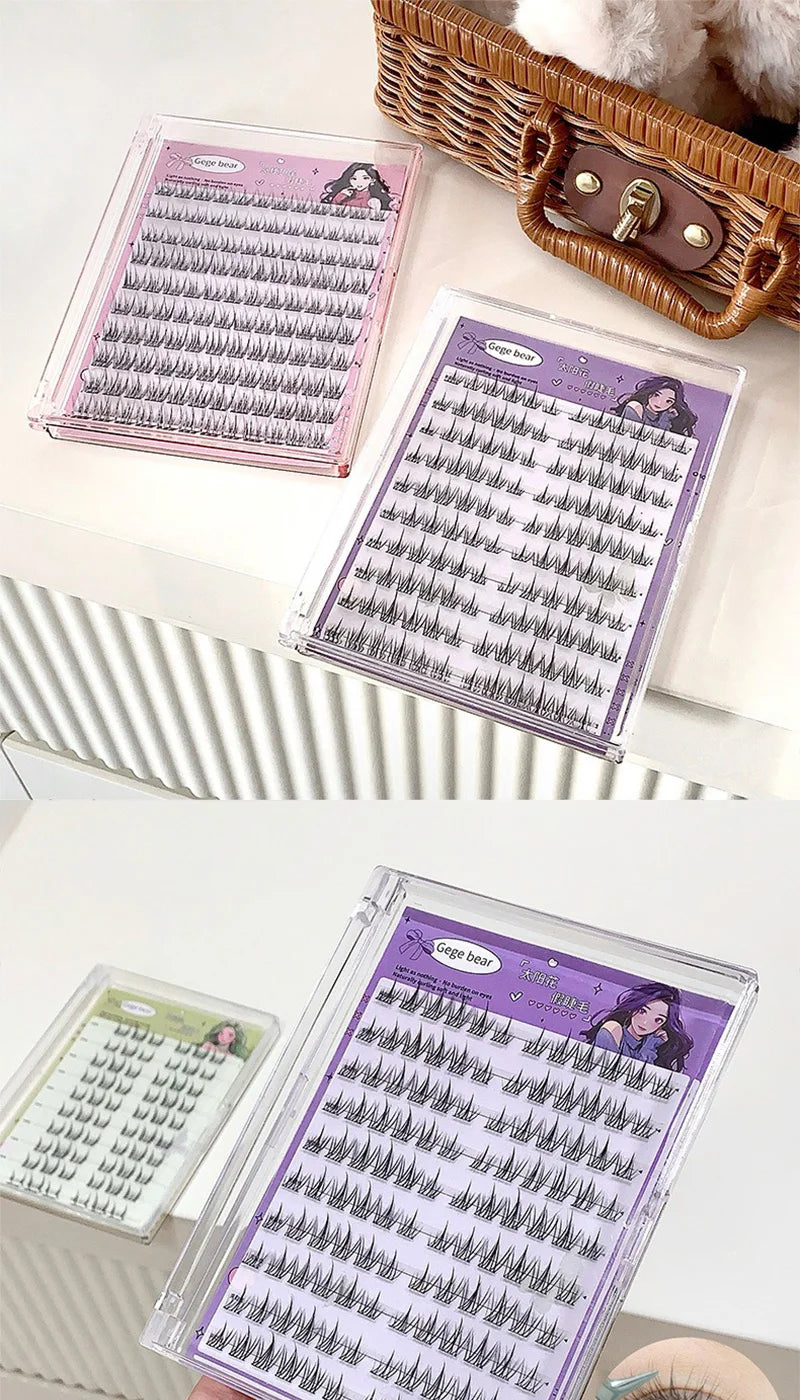 Gege Bear No-Glue 3-Step False Eyelashes