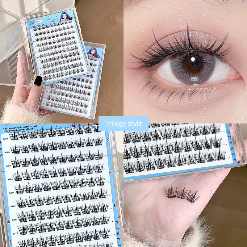 Gege Bear No-Glue 3-Step False Eyelashes