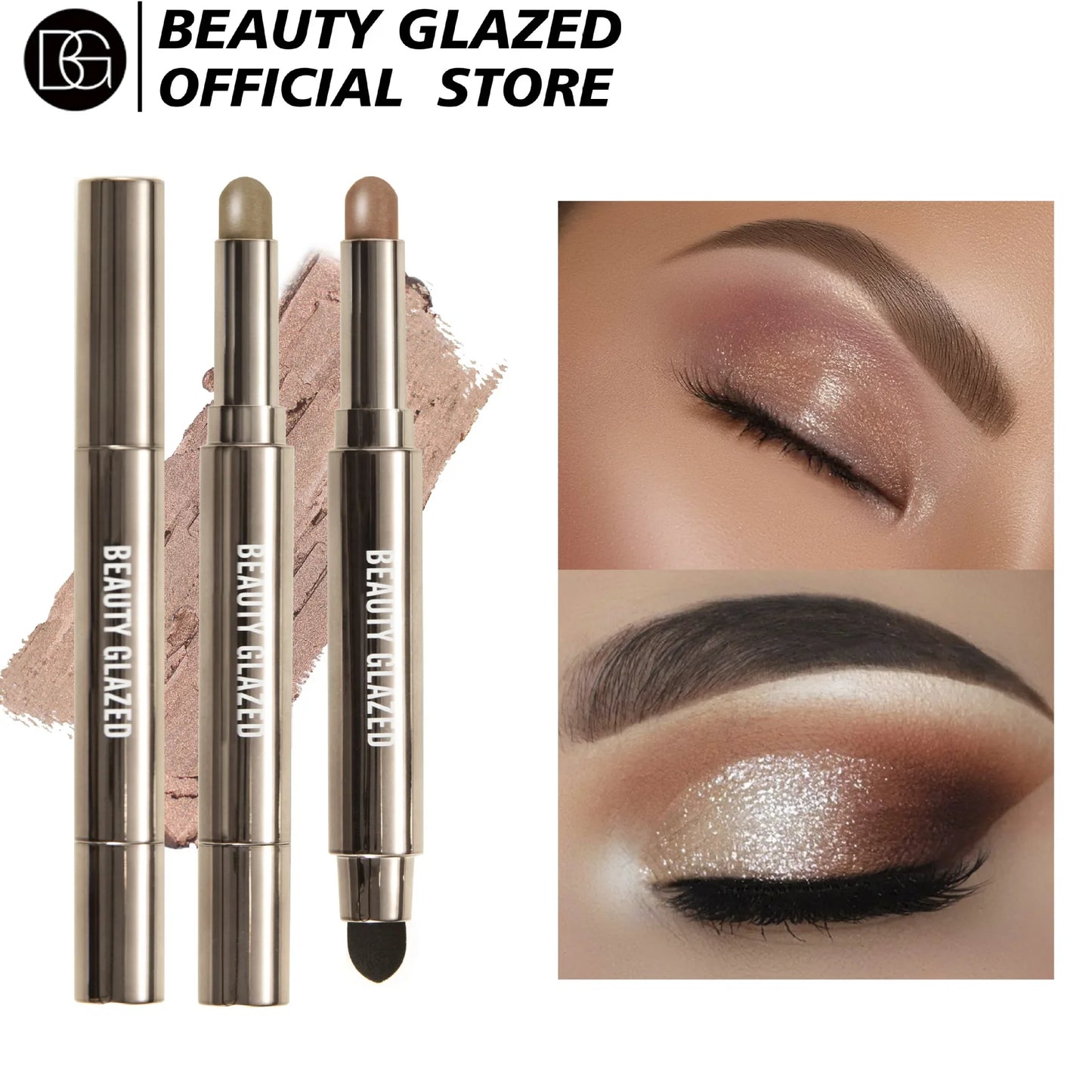 Double-Ended Eyeshadow Sticks (10 Colors)