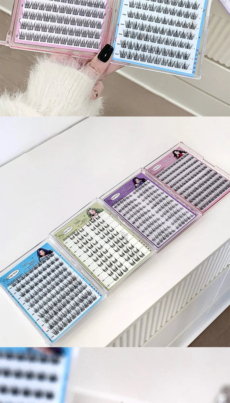 Gege Bear No-Glue 3-Step False Eyelashes