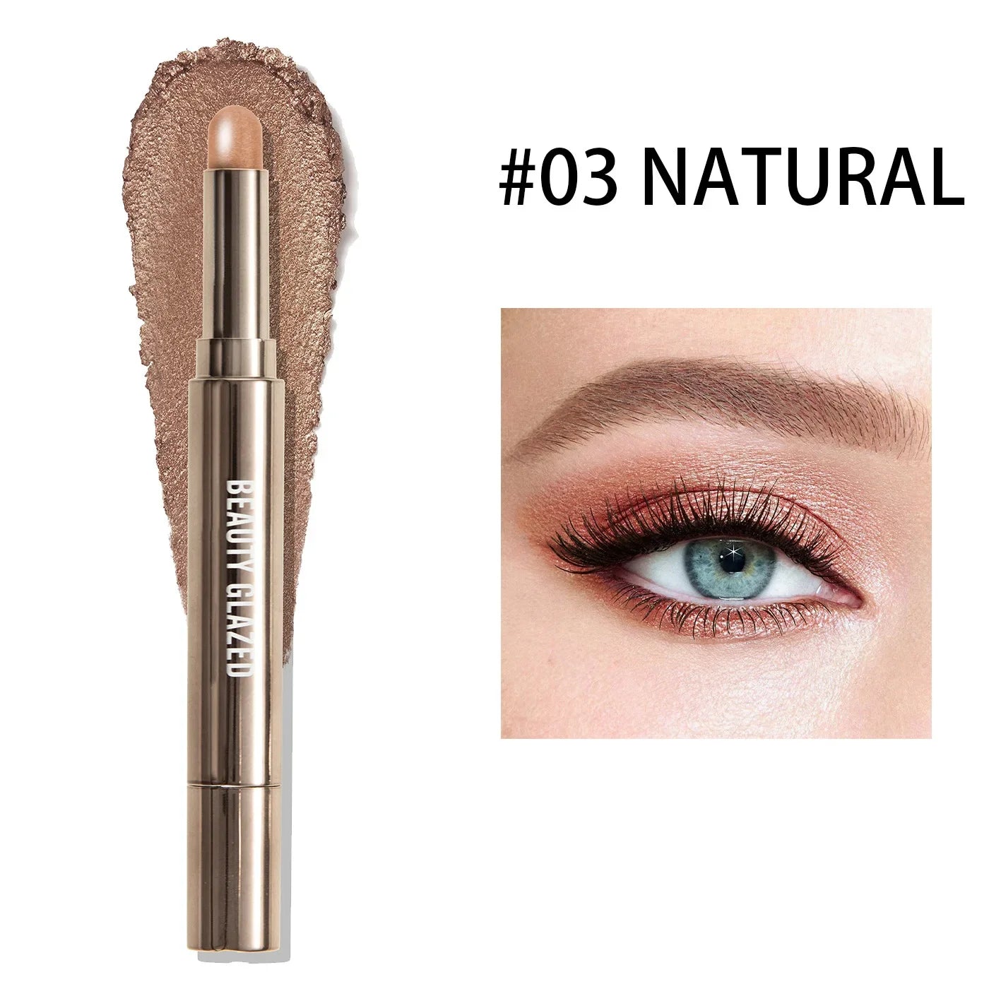Double-Ended Eyeshadow Sticks (10 Colors)