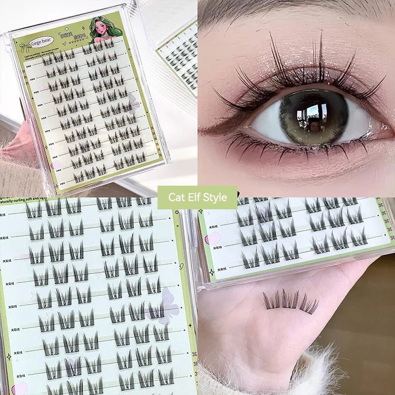 Gege Bear No-Glue 3-Step False Eyelashes