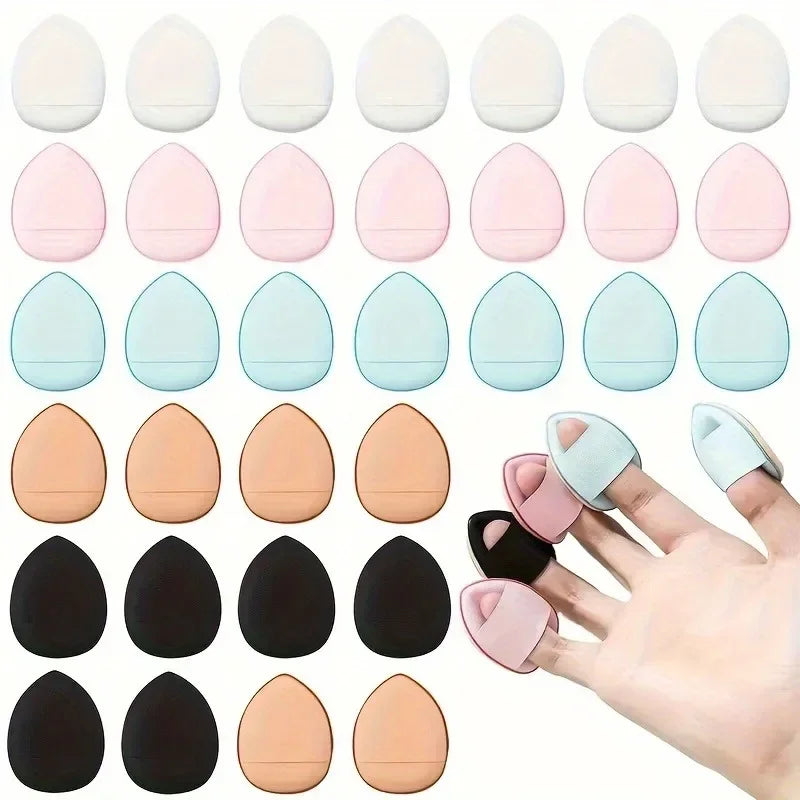 Mini Finger Puff Foundation Sponges (5/10 Pack)