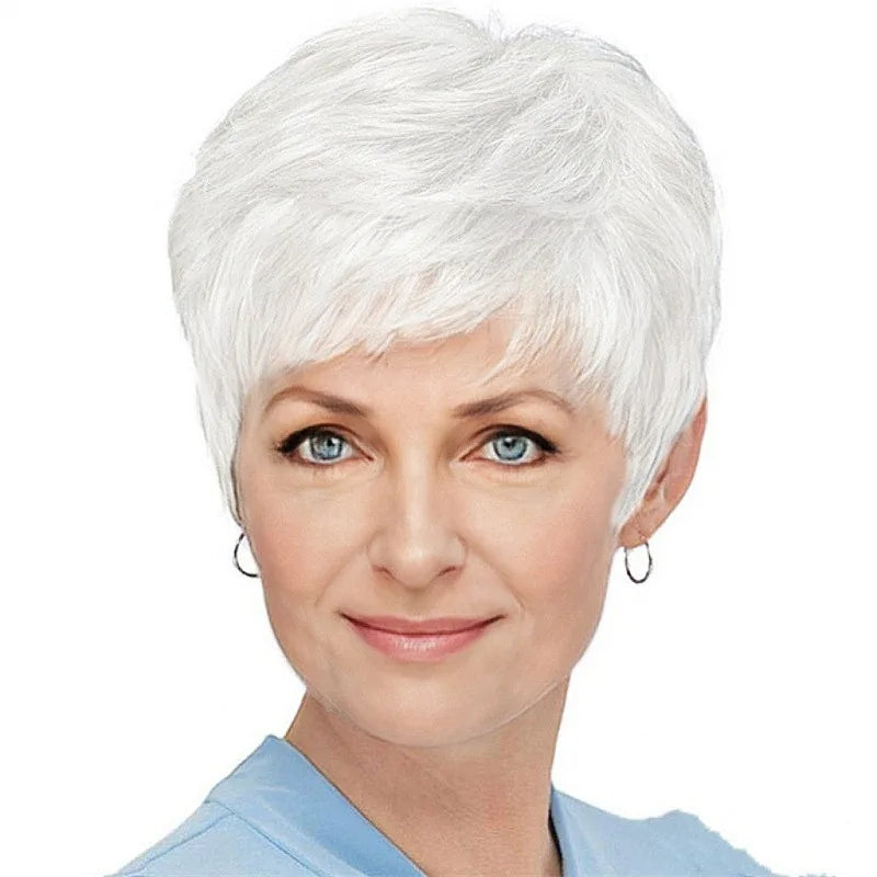 Silver Fox Vibes Wig