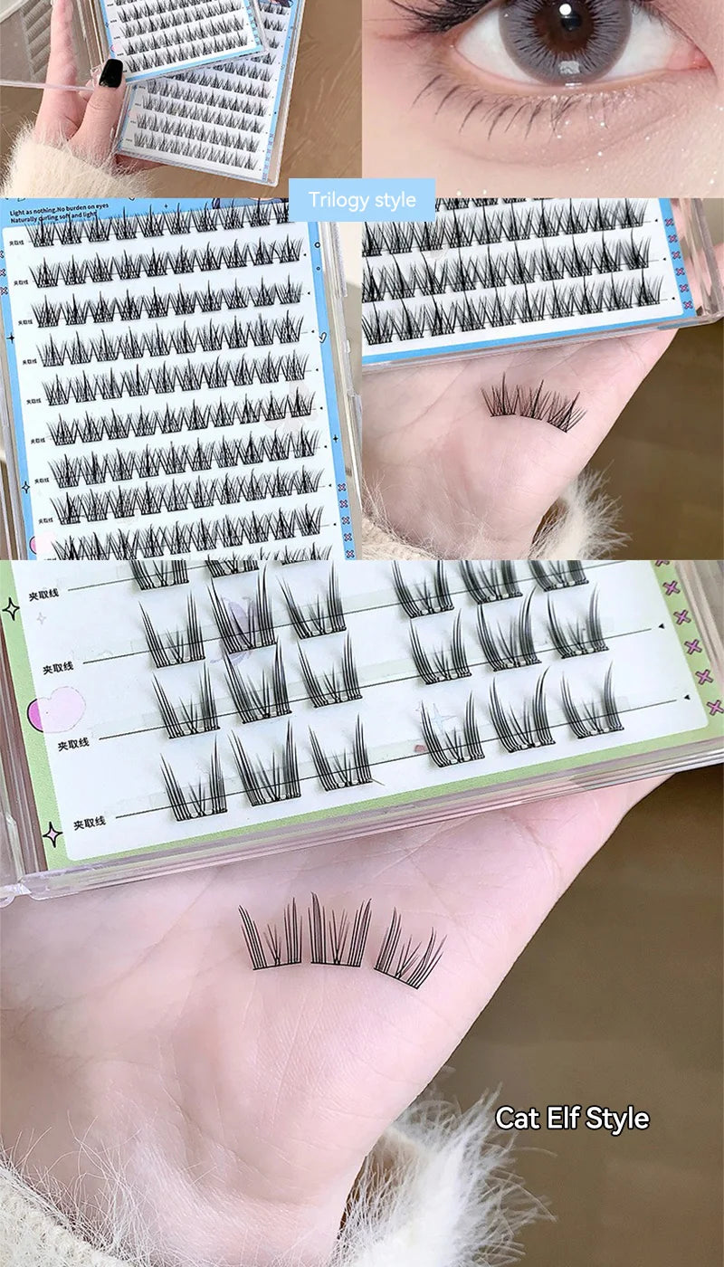 Gege Bear No-Glue 3-Step False Eyelashes