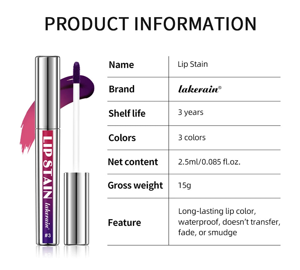 Peel-Off Lip Stain (Long-Lasting & Waterproof)