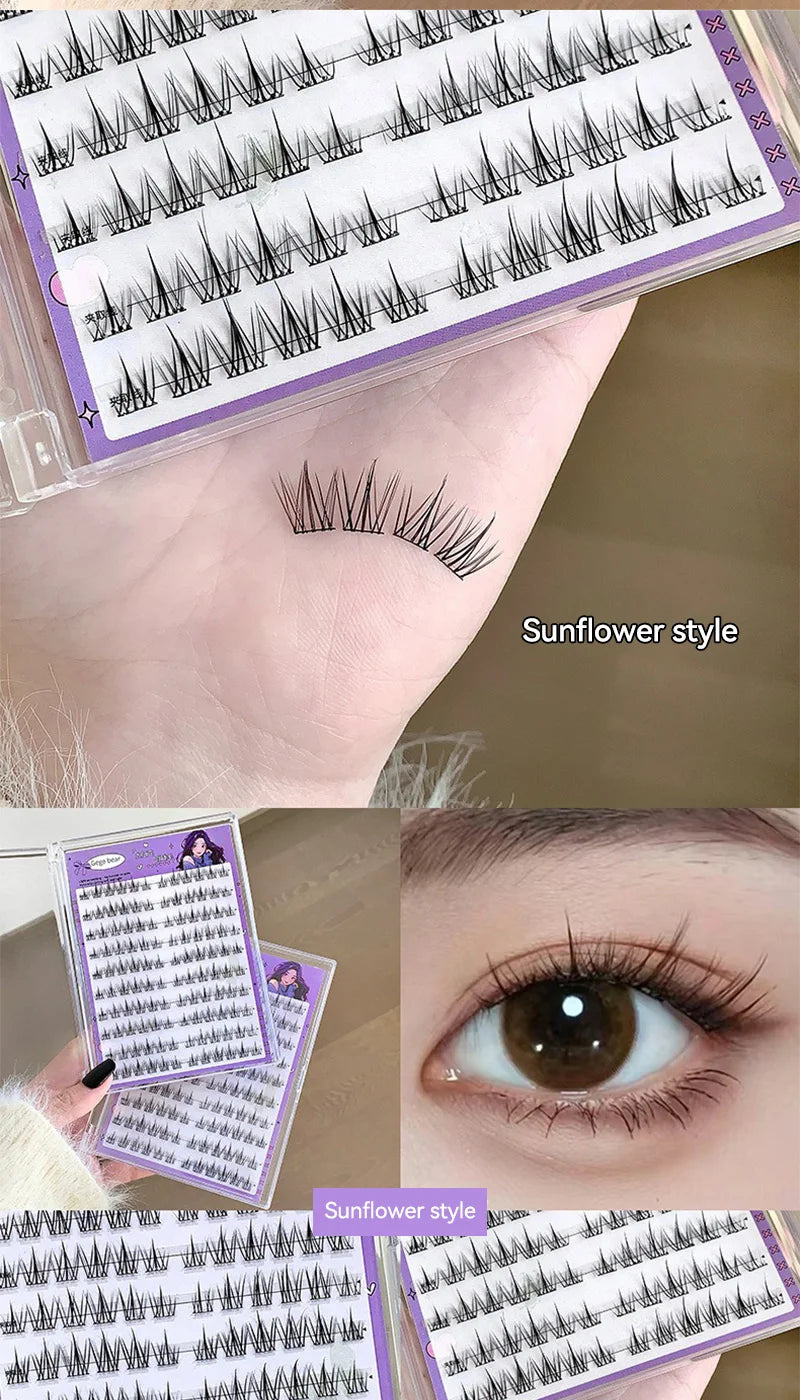 Gege Bear No-Glue 3-Step False Eyelashes