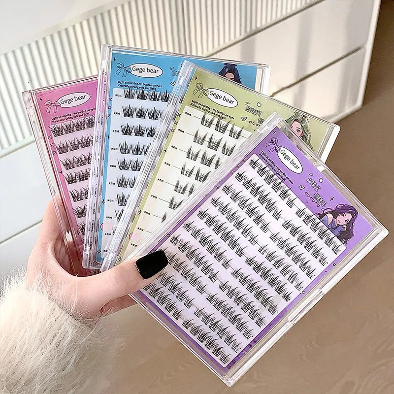 Gege Bear No-Glue 3-Step False Eyelashes