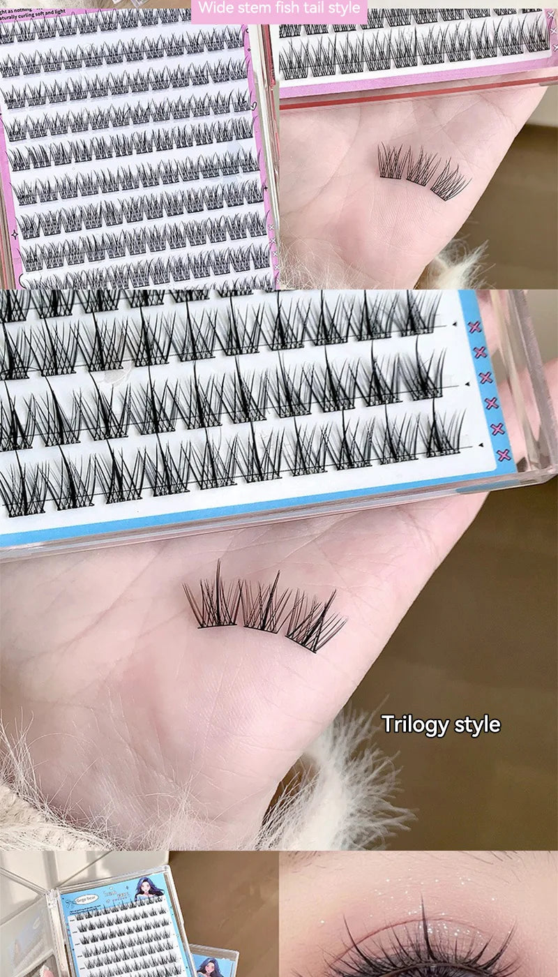 Gege Bear No-Glue 3-Step False Eyelashes