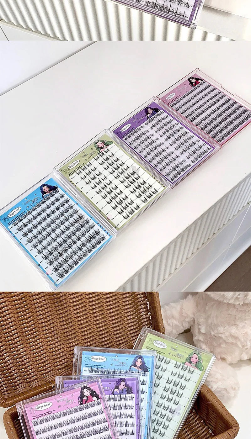 Gege Bear No-Glue 3-Step False Eyelashes