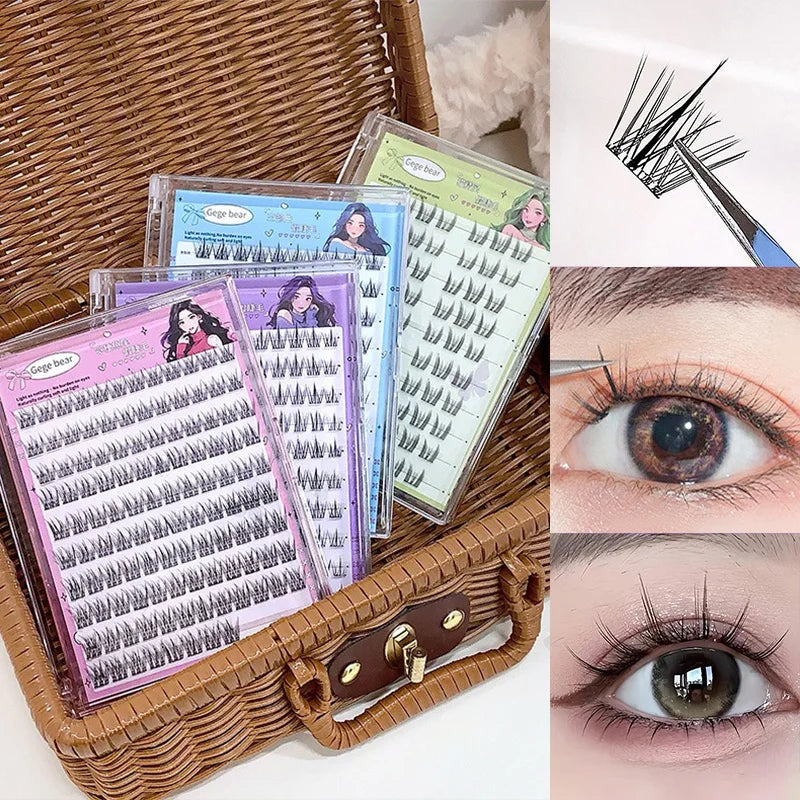 Gege Bear No-Glue 3-Step False Eyelashes