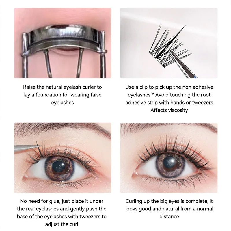 Gege Bear No-Glue 3-Step False Eyelashes